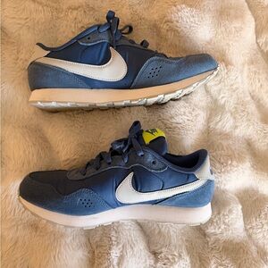 Nike Kids Navy and White Sneakers